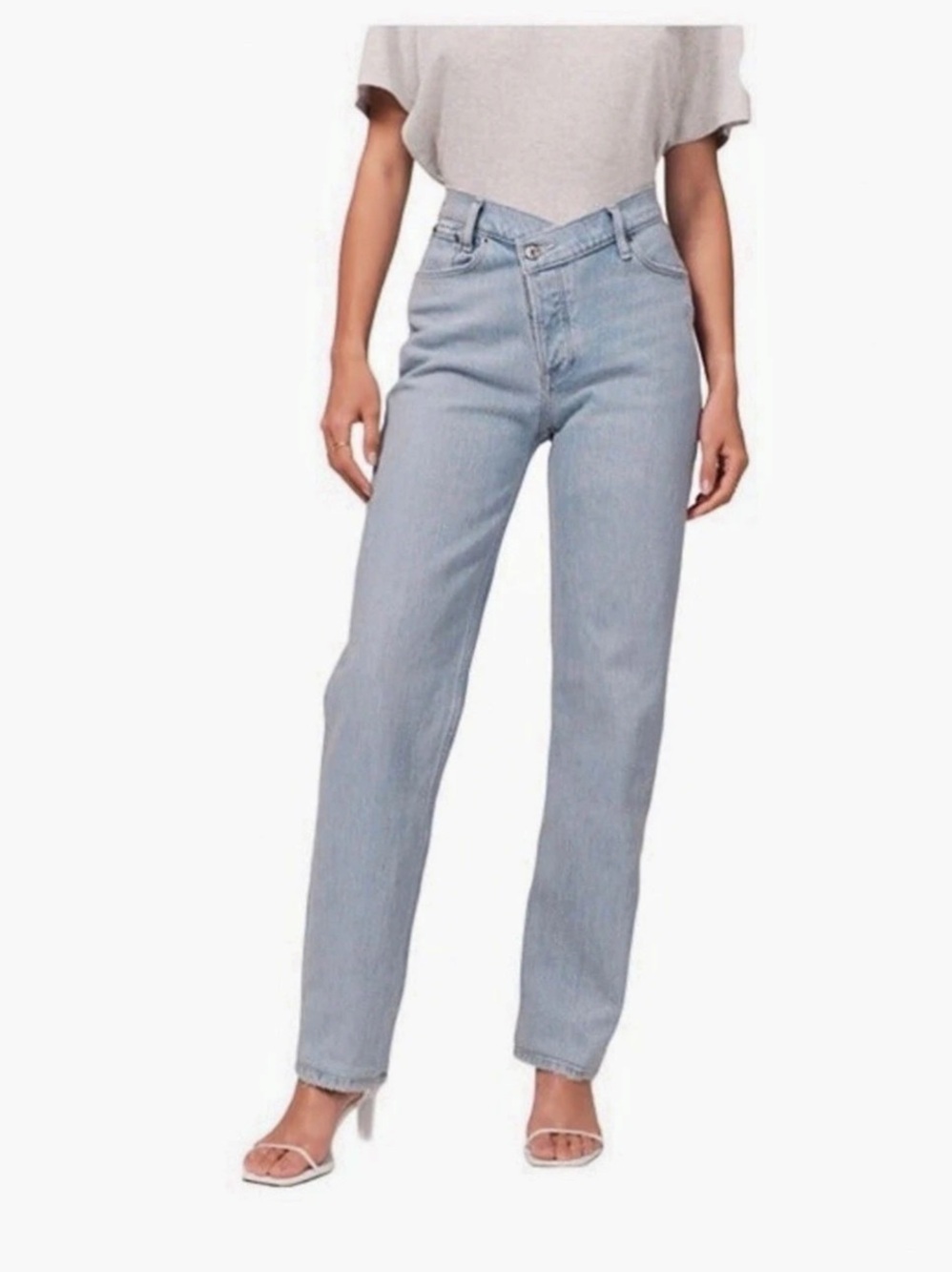 Abercrombie & Fitch The Dad High Rise Crossover Jean
